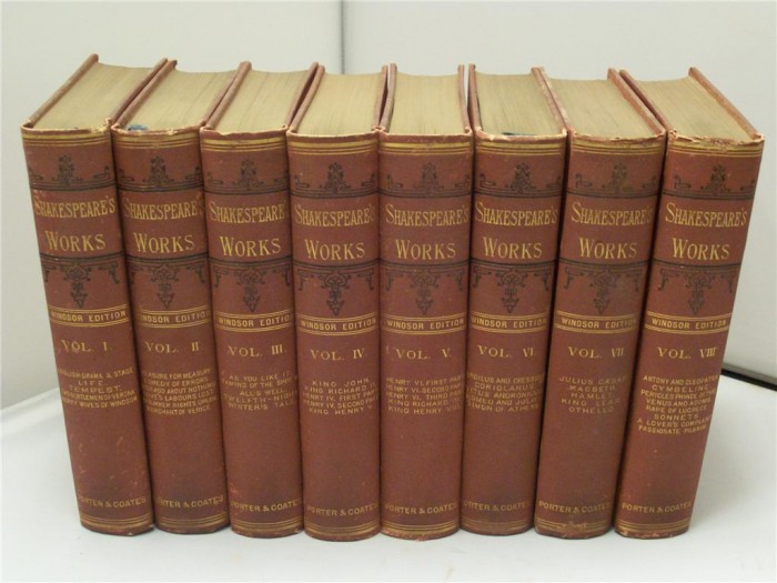 `Собрание сочинений У. Шекспира в 8 томах` Уильям Шекспир (Shakespeare William). 1859