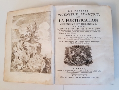 `Le parfait ou la fortification offensive et defensive (Идеальное или наступательно-оборонительное укрепление)` M.l'Abbe Deidier. A Paris, Jombert, 1757