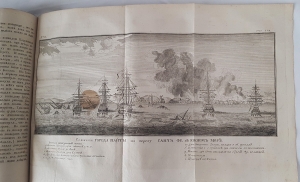 `Путешествие около света,  Которое в 1740, 41, 42, 43, 44, годах совершил адмирал лорд Ансон, будучи главным командиром над эскадрою военных кораблей его великобританскаго величества, отправленною для поисков в Южное море.` Адмирал лорд Ансон. Санкт-петербург, Типография Академии наук, 1789 г.