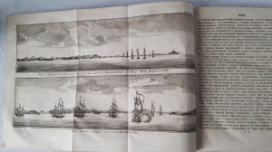 `Путешествие около света,  Которое в 1740, 41, 42, 43, 44, годах совершил адмирал лорд Ансон, будучи главным командиром над эскадрою военных кораблей его великобританскаго величества, отправленною для поисков в Южное море.` Адмирал лорд Ансон. Санкт-петербург, Типография Академии наук, 1789 г.