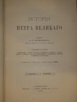 `Две позиции: История Петра Великого и Иллюстрированная история Екатерины II` А.Г.Брикнер. С.-Петербург, Издание А.С.Суворина, 1882,1885 г.