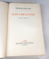`L'Ame enchantee (Заколдованная душа),  Jean - Christophe (Жан-Кристоф)` Romain Rolland (Ромен Роллан). Editions Albin Michel, Paris, 1948 - 1950