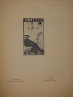 `Книжные знаки русских художников` Под редакцией Д.И.Митрохина, П.И.Нерадовского, А.К.Соколовского. Петербург, Издательство  Петрополис , 1922г.