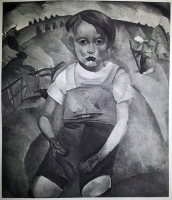 `Расея` Борис Григорьев. Петербург, Берлин,  Издательство Muller & CO. 1922 г.