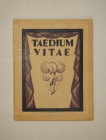 `Taedium vitae. Стихи` Михаил Глушков. Киев, Издание И.М.Слуцкого, 1922г.