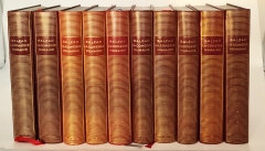 La Comedie Humaine (Человеческая Комедия). В 10 томах". Balzac (Оноре де Бальзак), Belgique, France, 1940 - 1950