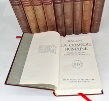 `La Comedie Humaine (Человеческая Комедия). В 10 томах` Balzac (Оноре де Бальзак). Belgique, France, 1940 - 1950
