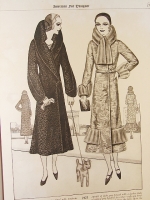`журнал American Fur Designer (Американский меховой модельер)` . 1931  New York