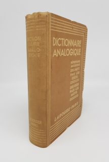 Dictionnaire analogique répertoire moderne des mots par les idées, des idées par les mots. Paris, Larousse, 1936