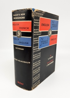 `A new dictionary of the french and english languages. Nouveau dictionnaire anglais-Francais et Francais-Anglais` E.Clifton J.McLaughlin (Э.Клифтон Дж.Маклафлин). New York, David McKAY company