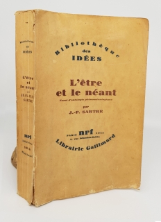 L'être et le néant. Essai d'ontologie phénoménologique (Бытие и небытие. Эссе феноменологической онтологии). Published by Gallimard, 1943