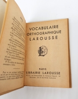 `Vocabulaire orthographique Larousse (Орфографический словарь Larousse)` . Paris, Librairie Larousse, 1938