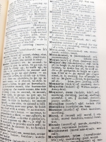 `A new dictionary of the french and english languages. Nouveau dictionnaire anglais-Francais et Francais-Anglais` E.Clifton J.McLaughlin. New York, David McKAY company