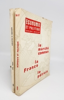 `Economie et  politique mars-avril 1959, Economie et  politique avril 1962` . France, 1959, 1962
