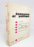 `Economie et  politique mars-avril 1959, Economie et  politique avril 1962` . France, 1959, 1962
