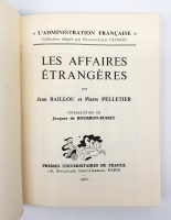 `Les Affaires etrangeres (Иностранные дела)` Jean Baillou et Pierre Pelletier. Paris, 1962