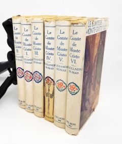 `Le Comte de Monte-Cristo (Граф Монте-Кристо) Т.1, 2, 3, 4, 5, 6` Alexandre Dumas (Александр Дюма). Paris, Nelson Editeurs, 1938
