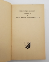 `L'education sentimentale (Cентиментальное воспитание)` Gustave Flaubert (Гюстав Флобер). Paris, Published by Editions de Cluny, 1939