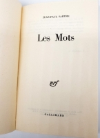 `Les Mots (Слова)` Jean-Paul Sartre  (Жан-Поль Сартр). Callimard, 1964