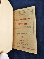 `Ecoles italiennes de Peinture (Итальянские школы живописи)` Stendhal. Paris, Le Divan, MCMXXXII (1932г.)