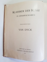 `Van Dyck (Ван дейк)` Schaeffer Emil. Stuttgart und Leipzig, Deutsche Verlags-Anstalt, 1909 г.