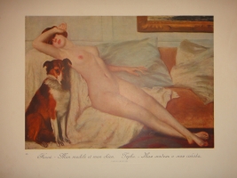 `Женская красота в искусстве` Бойэ д`Ажен. Париж, Издание Поставщика Двора Его Императорского Величества И.С.Лапина, 1913г. ( по РГБ ).