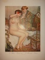 `Женская красота в искусстве` Бойэ д`Ажен. Париж, Издание Поставщика Двора Его Императорского Величества И.С.Лапина, 1913г. ( по РГБ ).