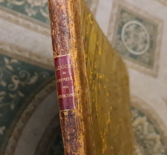 Антикварная книга: 
«Architecture et Ornemens de la Loge du Vaticain. Ouvrage du Renomme Raffael Sanzius d`Urbin. [Архитектура и орнаменты Ватиканской Лоджии. Творения знаменитого Рафаэля Санти из Урбино]». Лоджии  Рафаэля. Publie a Venise par Santini, L`Anne MDCCLXXXIII. [Опубликовано в Венеции Сантини, 1783].