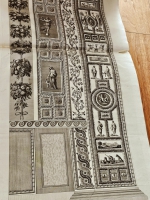 `Architecture et Ornemens de la Loge du Vaticain. Ouvrage du Renomme Raffael Sanzius d`Urbin. [Архитектура и орнаменты Ватиканской Лоджии. Творения знаменитого Рафаэля Санти из Урбино]` Лоджии  Рафаэля. Publie a Venise par Santini, L`Anne MDCCLXXXIII. [Опубликовано в Венеции Сантини, 1783].