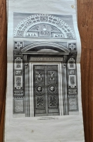 `Architecture et Ornemens de la Loge du Vaticain. Ouvrage du Renomme Raffael Sanzius d`Urbin. [Архитектура и орнаменты Ватиканской Лоджии. Творения знаменитого Рафаэля Санти из Урбино]` Лоджии  Рафаэля. Publie a Venise par Santini, L`Anne MDCCLXXXIII. [Опубликовано в Венеции Сантини, 1783].