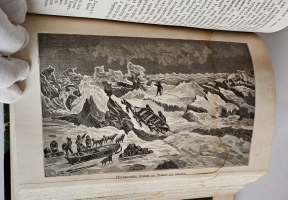 `В области вечного льда. История путешествий к Северному полюсу с древнейших времен до настоящего времени` Ф. Гельвальд. Спб., изд. А.С.Суворина, 1884 г.