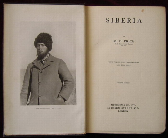` Siberia` M.P.Price. 1914  London