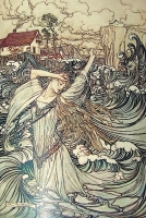 `Ундина старинная повесть из Ламотт-Фуке в стихах В.А. Жуковского` В.А. Жуковский. 1900г. С-Петербург