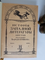 `История западной литературы (1800-1910)` . Издательство Мир 1912 г.