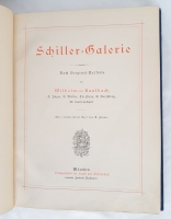 `Schiller-Galerie. (Галерея Шиллера)` . Munrhen, Derlagsanftalt fur Kunft und Miffenfchaft dormals Friedrich Brucfmann