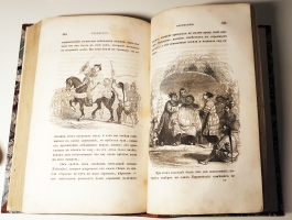 `Жизнь и приключения Робинзон Крузо, описанные им самим` Даниэль Дефо. Санкт-Петербург, 1843 г.
