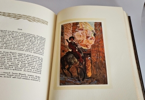 `Хаджи - Мурат. С иллюстрациями Е.Е. Лансере` Л.Н. Толстой. Издание Т-ва Р.Голике и А.Вильборг, 1918 г.