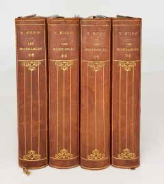 Les miserables. (Отверженные. Роман в 8 томах)". Victor Hugo. (Виктор Гюго), Collection Hetzel, E. Dentu, libraire-&#233;diteur, 1862(?)