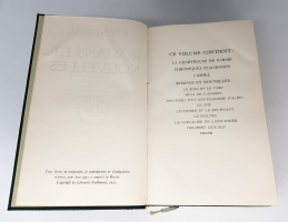 `Romans et nouvelles (Романы и новеллы)` Stendal (Стендаль). Published by Librairie Gallimard 1952. Paris