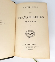`Les travailleurs de la mer (Труженики моря)` Victor Hugo (Виктор Гюго). J.Hetzel, Paris, 1890(?)