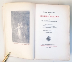 `The history of Clarissa Harlowe. V. 2, 3, 4, 5 (История Клариссы Харлоу)` Samuel Richardson  (Сэмюэл Ричардсон). New York, Croscup@Sterling Company, 1901