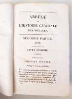 `Abrege de l'histoire generale des voyages (Краткое изложение Всеобщей истории путешествий). Tome IX, XII, XIX` Par M. de la Harpe. A Paris, Chez Etienne Ledoux, 1820