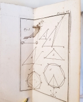 `Элементы геометрии Клеро (Elemens de Geometrie de Clairaut)` Par M.Clairaut (математик). Париж-Дюран, Королевской академии наук, Королевского общества в Лондоне, 1753 г.