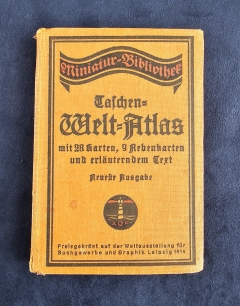 Антикварная книга: 
«Afgeleide atlassen». "Музей искусства и науки" Альберта Отто Пауля, Лейпциг [1908/09]