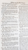 `Bibliotheque historique de la France, contenant le catalogue des ouvrages, imprimés & manuscrits, qui traitent de l'histoire de ce royaume, ou qui y ont rapport; avec des notes critiques et historiques par Jacques Le Long. Tome troisirme.` Jean-Thomas Hérissant. A Paris, de l'imprimerie de Jean-Thomas Herissant,  M.DCC.LXXL (1800)