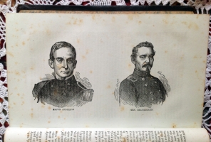 `Pictorial history of the Great Rebellion  in one or two volumes  (Живописная история великого восстания)` Compiled grom authentic sources W.O. Blake. Columbus, 1866