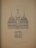 `Живописная история архитектуры в России с описанием климата, обычаев и развития цивилизации в этой стране. Histoire pittoresque de l'architecture en Russie suivie d'un aperqu sur le climat, les moeurs et le développement de la civilisation dans ce pays` Валериан Киприанов ( Valérien Kiprianoff ). St-Pétersbourg, À la librairie de la cour impériale ( S.Dufour ), 1864.