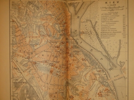 `La Russie. Manuel du voyager ( Россия. Справочник путешественника )` K.Baedeker ( К.Бедекер ). Лейпциг-Париж, Издание Карла Бедекера, 1902г.