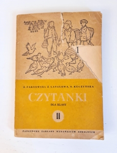 Антикварная книга: 
«Czytanki dla klasy II (Чтения для класса II)». Parnowski Z, Latalowa Z, Kuczynska N (Парновский З, Латалова З, Кучинская Н). Warszawa, Panstwowe zaklady Wydawnictw Szkolnych,  1960