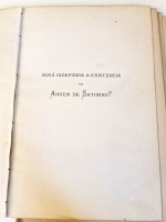 `Astronomia. Sera indefinida a existencia dos Anneis de Saturno?` . Porto, Typographia Central, 1877